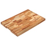 vidaXL Placă de tocat, 60x40x4 cm, lemn masiv de acacia