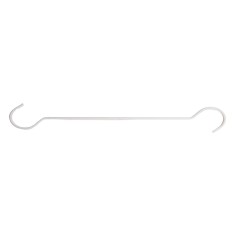 Cuier metal alb 90x6x1 cm