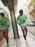 Șort de alergare cu uscare rapidă pentru bărbați, 4F Sportswear