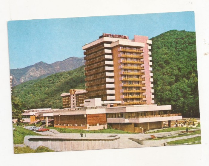 CB1 - Carte Postala- Cozia, Hotel Caciulata, necirculata 1986