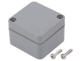 Carcasă universală GAINTA 50mm 52mm 35mm ABS gri &icirc;nchis IP67