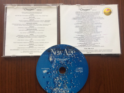 Oxygen Various 1995 cd disc selectii muzica electronic ambientala new age VG+ foto