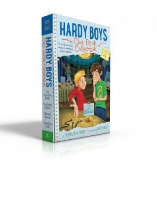 Hardy Boys Clue Book Collection Books 1-4: The Video Game Bandit; The Missing Playbook; Water-Ski Wipeout; Talent Show Tricks foto