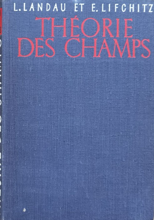 Theorie Des Champs Tome Ii - L.landau E.lifchitz , F769