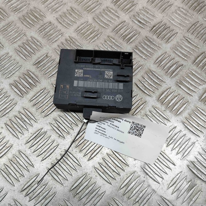 Modul de control ușă dreapta față AUDI A4 8K2, B8 2013 OEM: 4F0959795Q,8K0959795F 21758222