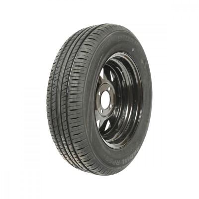 Roata cu janta 4 gauri pentru remorca (165/70R13) foto