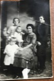 CPISTR7 Foto Veche Familie Iasi Craciun Anul Nou 1926 Dedicatie Autografe / Vintage Iasi Romania Family Photo Christmas New Year 1926 Autographs
