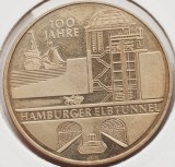 2129 Germania 10 Euro 2011 Hamburger Elbtunnel km 302, Europa