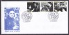 Karghistan 2000 SAH Ciburdanidze FDC 3 plicuri, Nestampilat