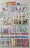 Lot timbre Romania tematica SPORT serii MNH