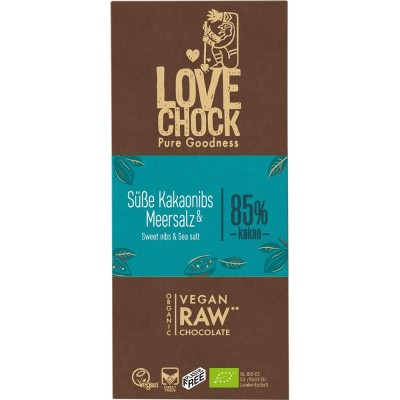 Ciocolata raw vegana cu sare de mare, eco foto