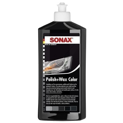 Polish cu Ceara Sonax NanoPro, Negru, 250ml foto