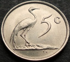 Moneda 5 CENTI - AFRICA de SUD, anul 1988 * cod 3071 = UNC foto