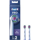 Rezerve periuta de dinti electrica Oral-B Pro 3D White, 2 buc