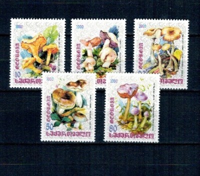 Georgia 2000 - Ciuperci, serie neuzata foto