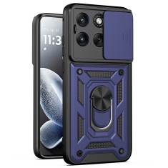 Husa Motorola Edge 70 Fusion protectie camera Asteroid GSM CamShield Series, albastru