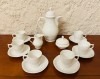 SET DE 15 PIESE PENTRU CAFEA (EXPRESSO), DIN PORTELAN FOARTE FIN - ROSENTHAL