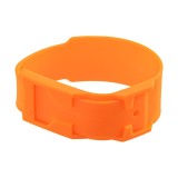 Brățară de marcaj pentru vaci, plastic, portocaliu