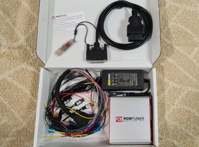 PCMtuner V1.25 cu 67 module, update online, OBD, BENCH, and BOOT modes foto