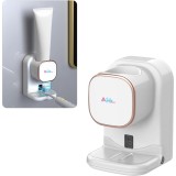 Dozator Pasta De Dinti Automat Sofia CONCEPT&reg;, Senzor Infrarosu, 3 Nivele, 1200mAh, White Pearl