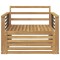 Canapea de exterior Lemn Solid de Acacia Alb - 3