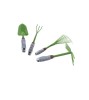 Set 4 unelte de gradinarit cu maner gri, Oem