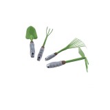 Set 4 unelte de gradinarit cu maner gri