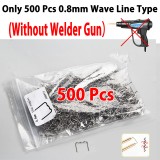 Cumpara ieftin Set 500 bucati capse metalice de intarire pentru aparat sudat plastic