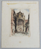Baron of Rye &quot;St Mary&#039;s Church Rye&quot; gravura, Peisaje, Cerneala, Altul
