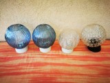 Veche lampa aplica veioza cu abajur sfera glob sticla comunism, pret per bucata