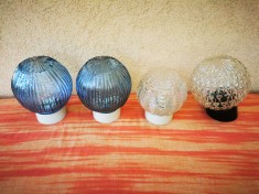 Veche lampa aplica plafoniera veioza cu abajur glob lustra sfera comunism, pret per bucata