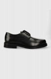 Karl Lagerfeld pantofi de piele KRAFTMAN barbati, culoarea negru, KL11423A