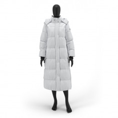 Geaca dama oversize Antonio Gatti alba GF010