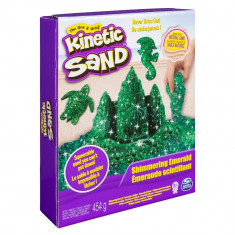 Set nisip kinetic modelabil - Pietre pretioase - Kinetic Sand Verde foto