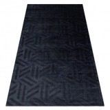 Covor PEARL 51326E negru - Geometric exclusiv, structural, 192x290 cm