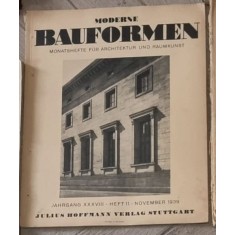 Bauformen - November 1939