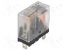 Releu electromagnetic, 24V DC, 10A, SPDT, serie DRI-1C, WEIDM&Uuml;LLER - 7760056297
