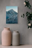 Tablou Canvas Inima &Icirc;nghețată a Crestelor Sălbatiche, 26 x 39 cm, CMCLASS