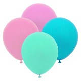 Baloane de Petrecere Colorate Pastel, 30cm, 10 buc, CMCLASS