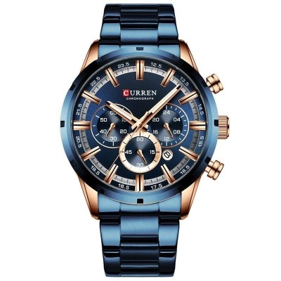 Ceas barbatesc elegant, Curren, Quartz, Otel inoxidabil foto