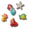 Jibbitz Crocs Princess Ariel 5 Pack