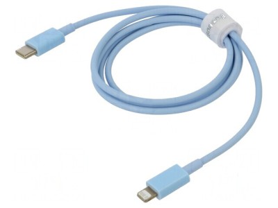 Cablu USB 2.0 Apple Lightning și USB C - 1m High Speed foto
