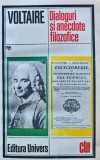 Cumpara ieftin Dialoguri si anecdote filozofice Voltaire 1985 carte brosata 525 pagini editura Univers filosofie