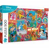 Cumpara ieftin Puzzle Trefl 500 Lumea Disney