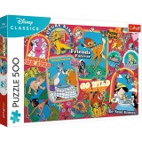 Puzzle Trefl 500 Lumea Disney