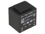 Transformator &icirc;ncapsulat 3VA 230VAC 9V 333mA pentru PCB BVEI