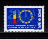 Cumpara ieftin RO 2003 ,LP 1603 ,&quot;10 ani acordul UE &quot;, serie , MNH