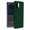 Husa Samsung Galaxy A42 5G Silicon Verde Slim Mat cu Microfibra SoftEdge