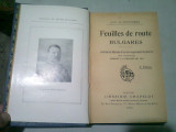 FEUILLES DE ROUTE BULGARES - ALAIN DE PENENNRUN (CARTE IN LIMBA FRANCEZA)