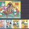 Lesotho 1986 Disney Craciun MI 613-616 + bl.38 MNH